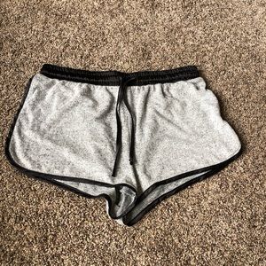 FOREVER 21 grey sleep shorts